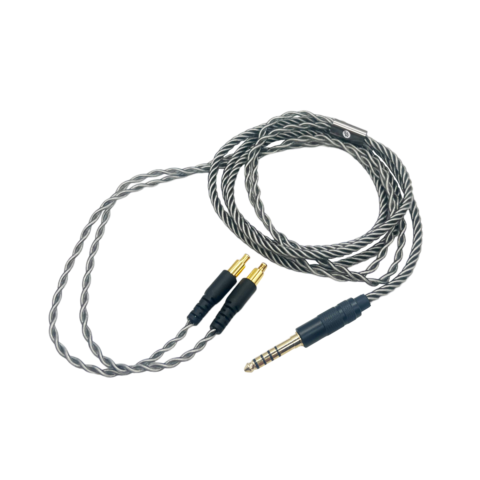Leon A2DC to 4.4mm Balanced 4-core Silver Headphone Cable for Audio-Technica